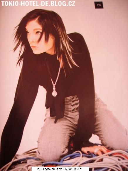 Bill este fotomodel!!!!!! - sunt noua p aici...ma primiti shi p mn??? :( - Bill Kaulitz